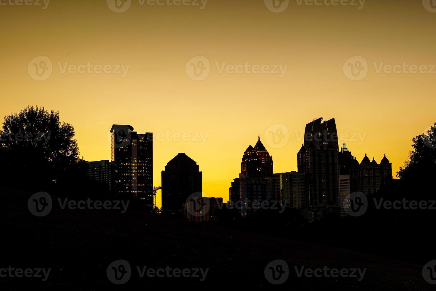 skyline di midtown atlanta foto