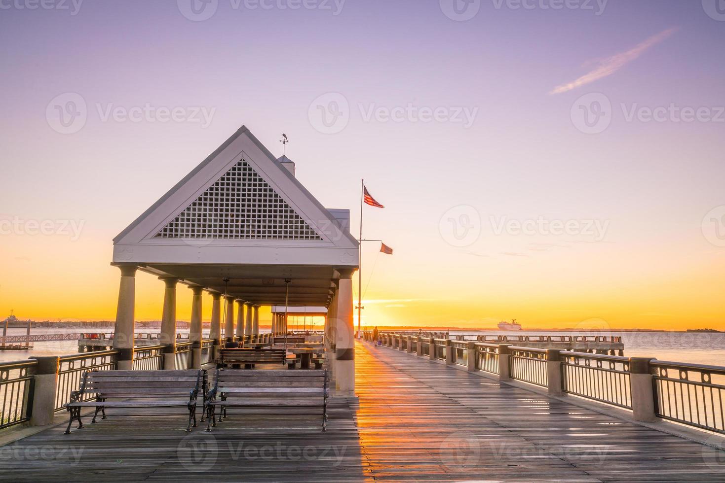 il parco sul lungomare di charleston foto