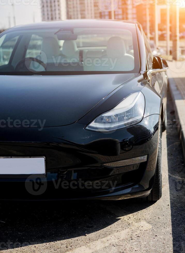 nero elettrico lusso auto foto