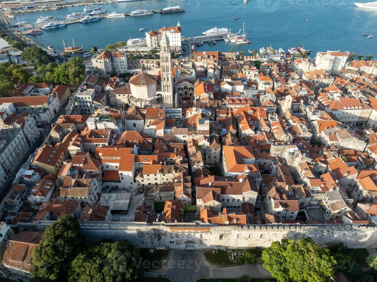 vecchio città - diviso, Croazia foto