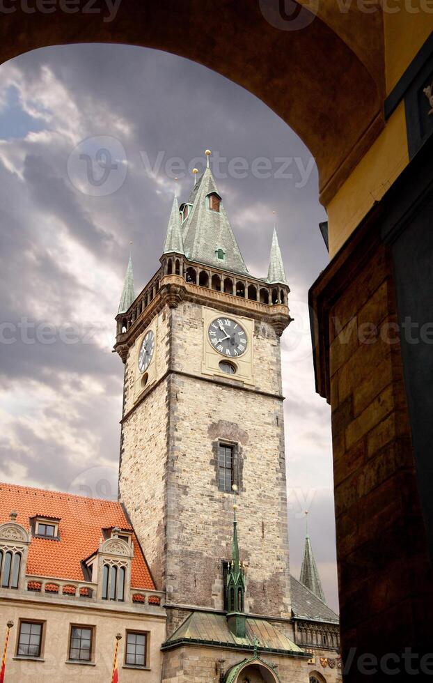 vecchio cittadina sala Torre foto