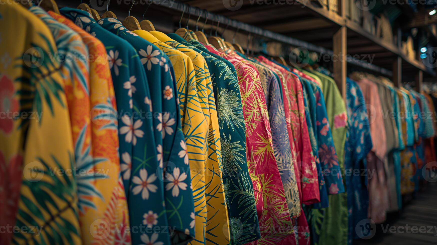 colorato Schermo di tradizionale giapponese yukata foto