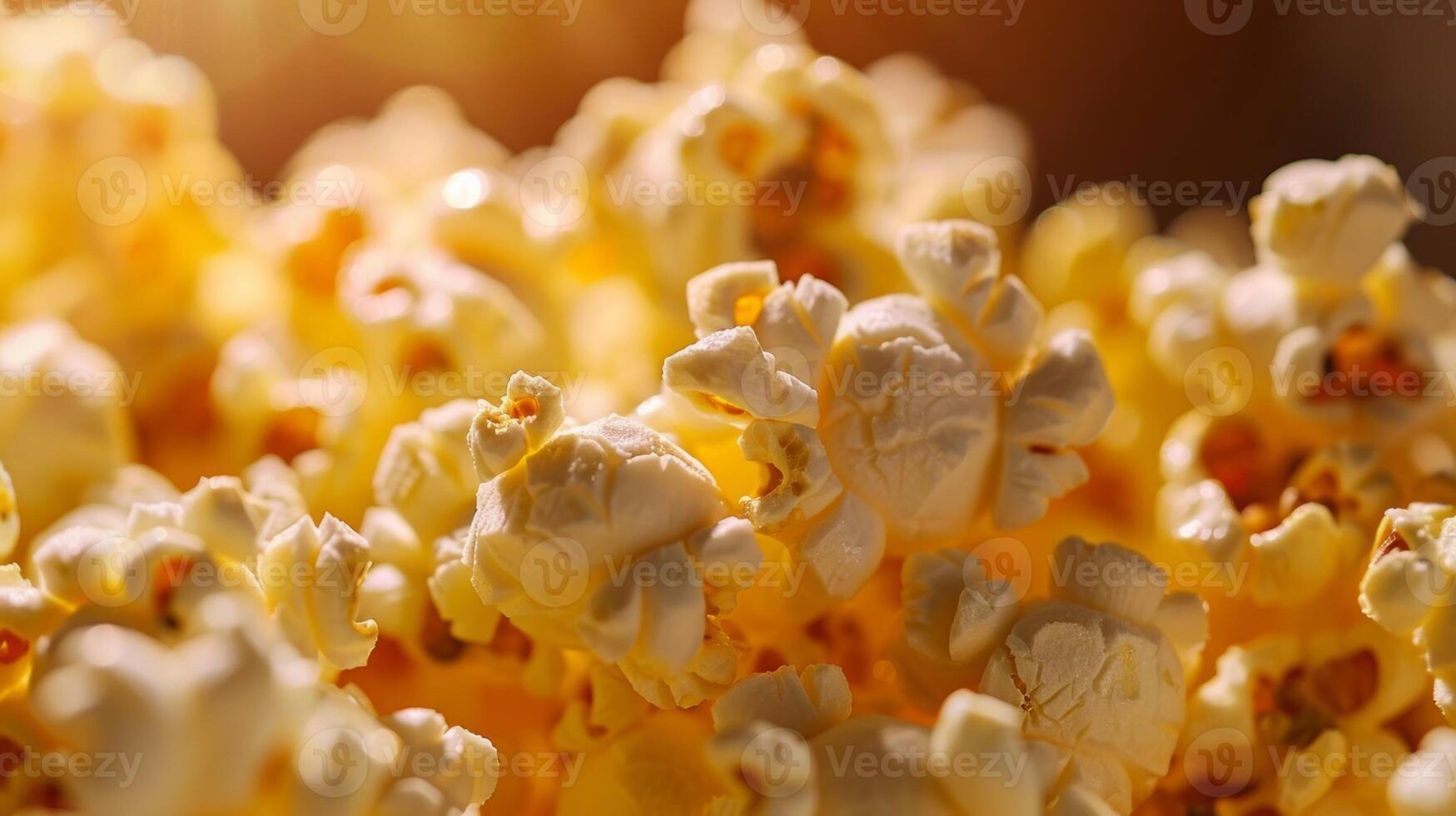 il odore di appena schioccato Popcorn si diffonde attraverso il aria ricordando ospiti di vecchio stile film teatri foto