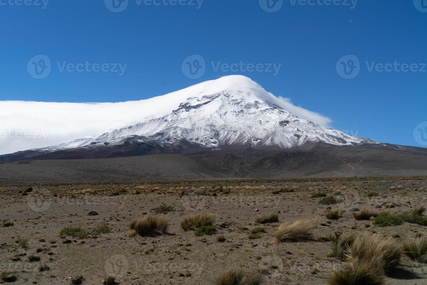 vulcano chimborazo, ecuador foto