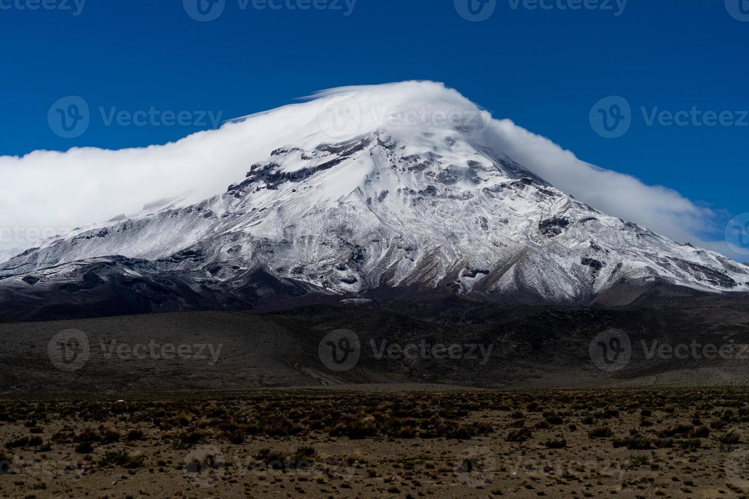 vulcano chimborazo, ecuador foto