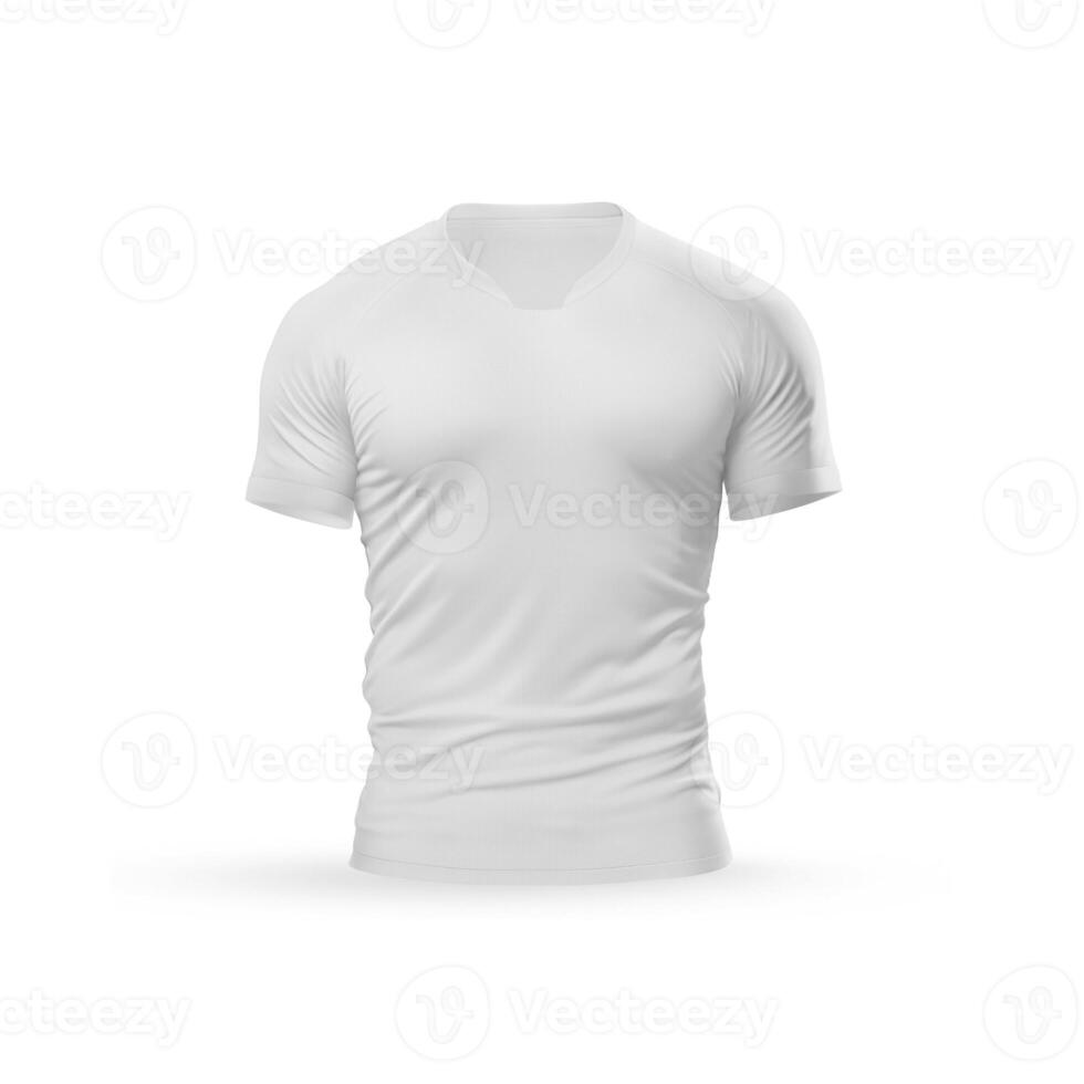 maglia Rugby su bianca sfondo foto