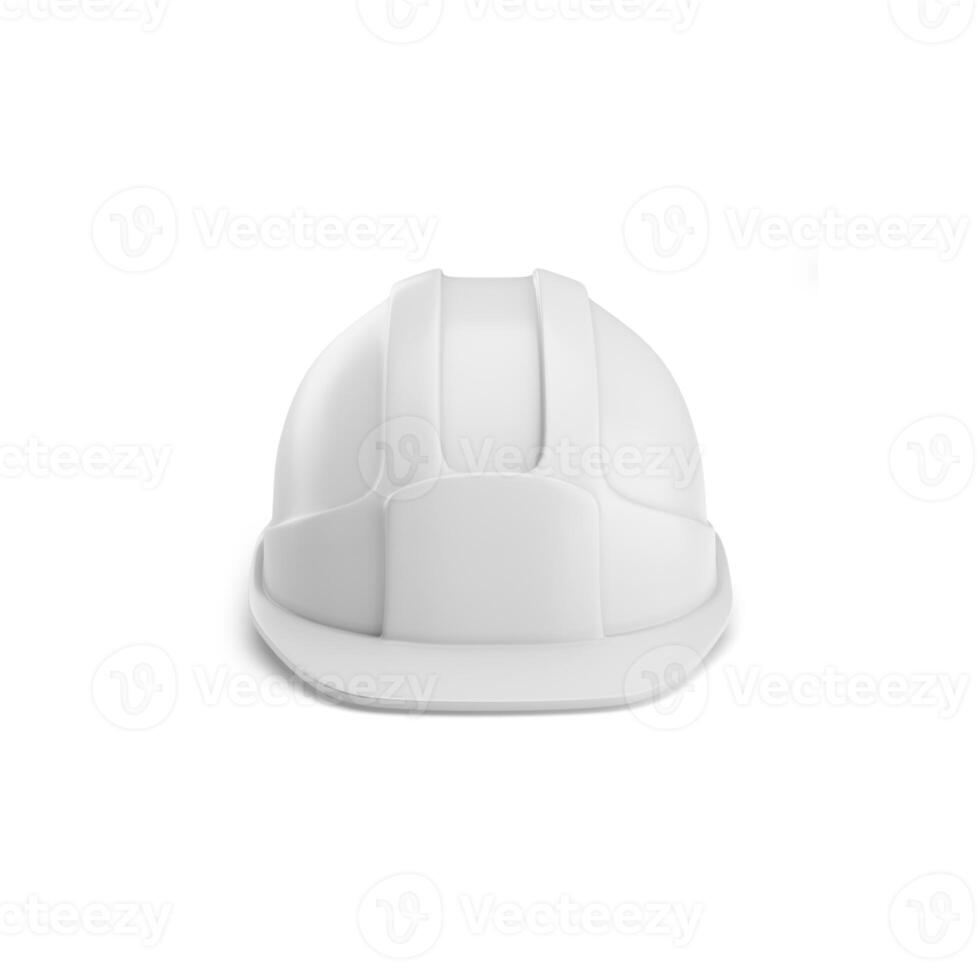 costruzione casco su bianca sfondo foto