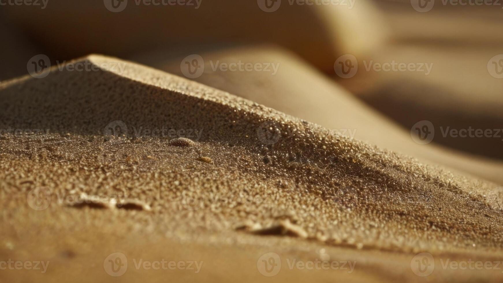 un' vicino su di un' sabbia duna di il deserto foto