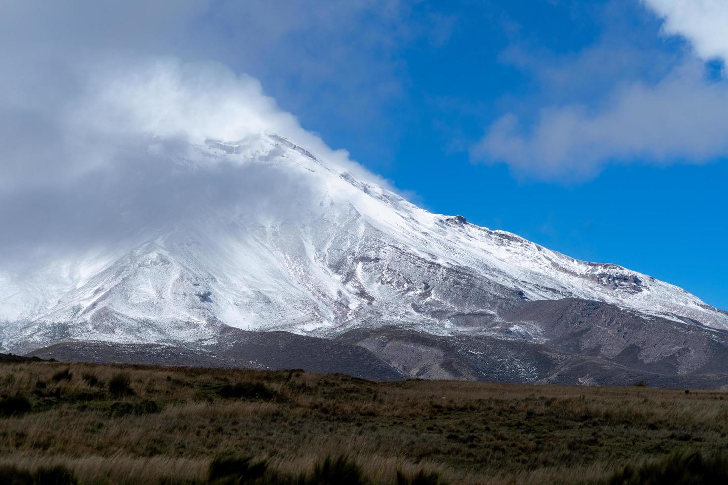 vulcano chimborazo, ecuador foto