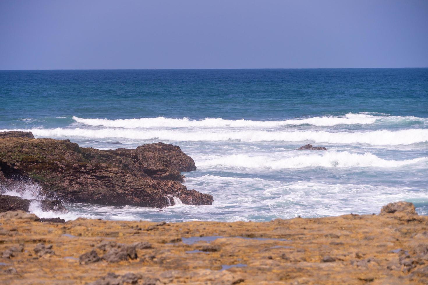 la costa nel punto più occidentale dell'ecuador foto