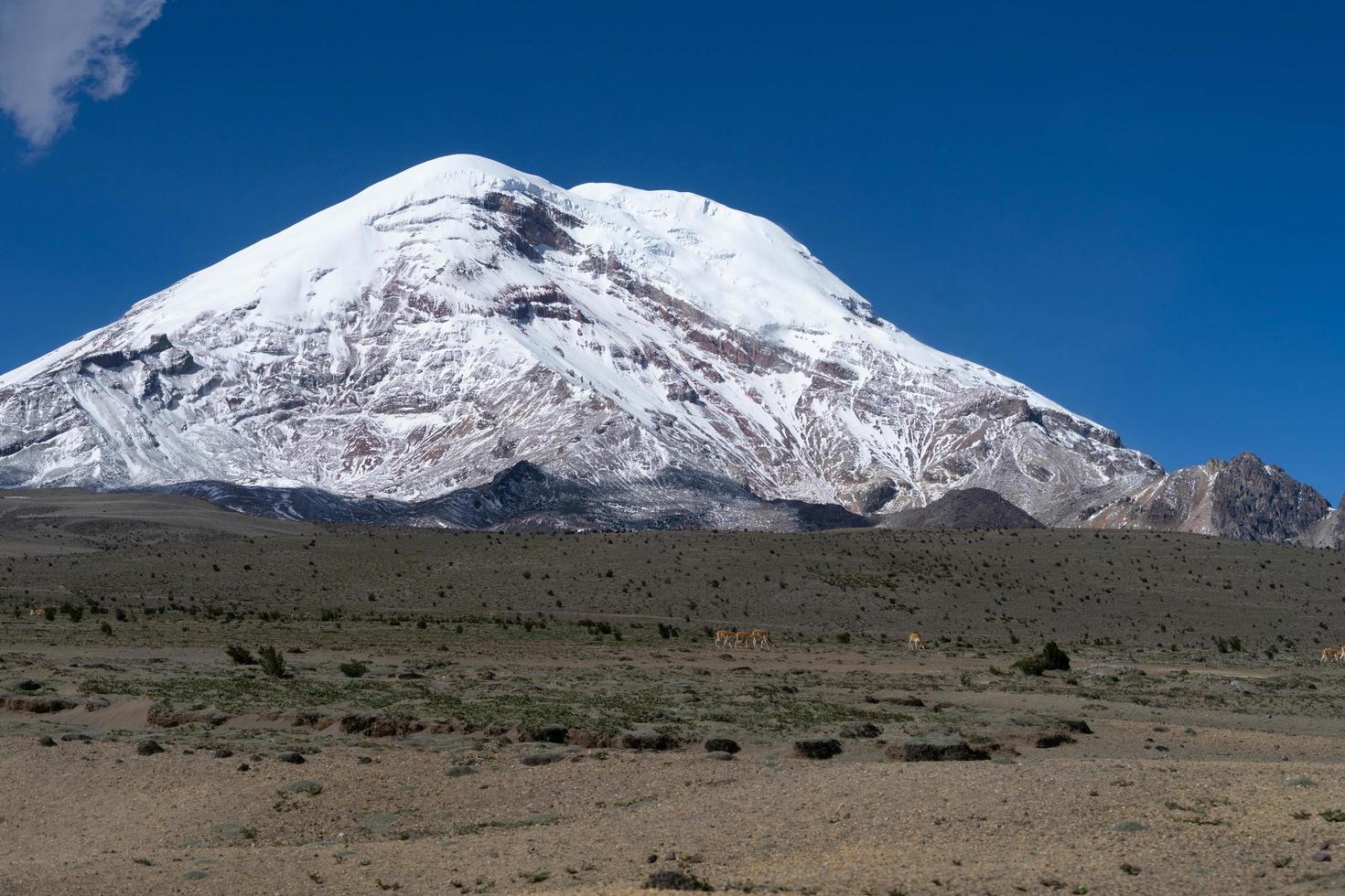 vulcano chimborazo, ecuador foto