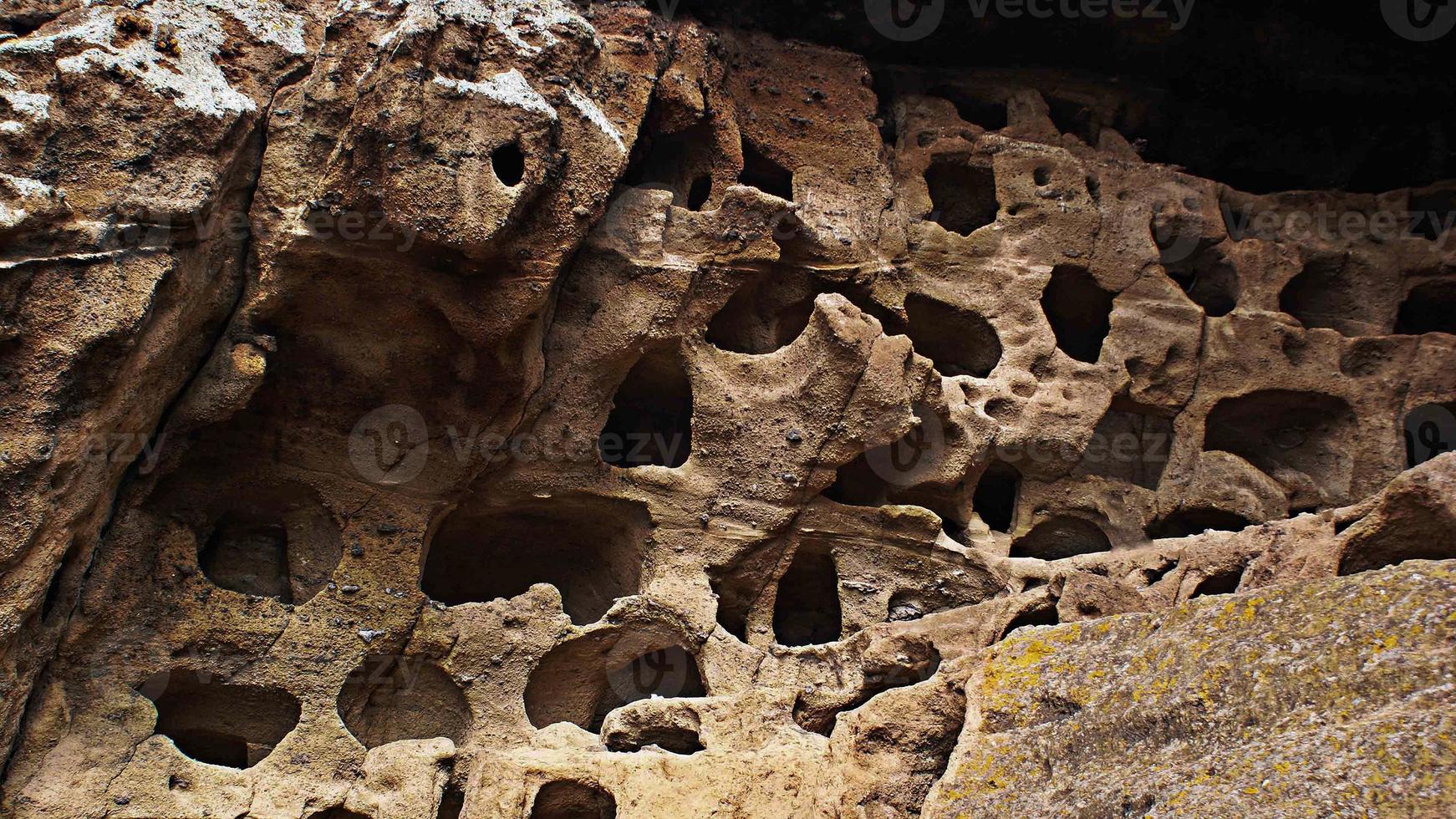 rovine preistoriche del monastero di Valeron a gran canaria foto