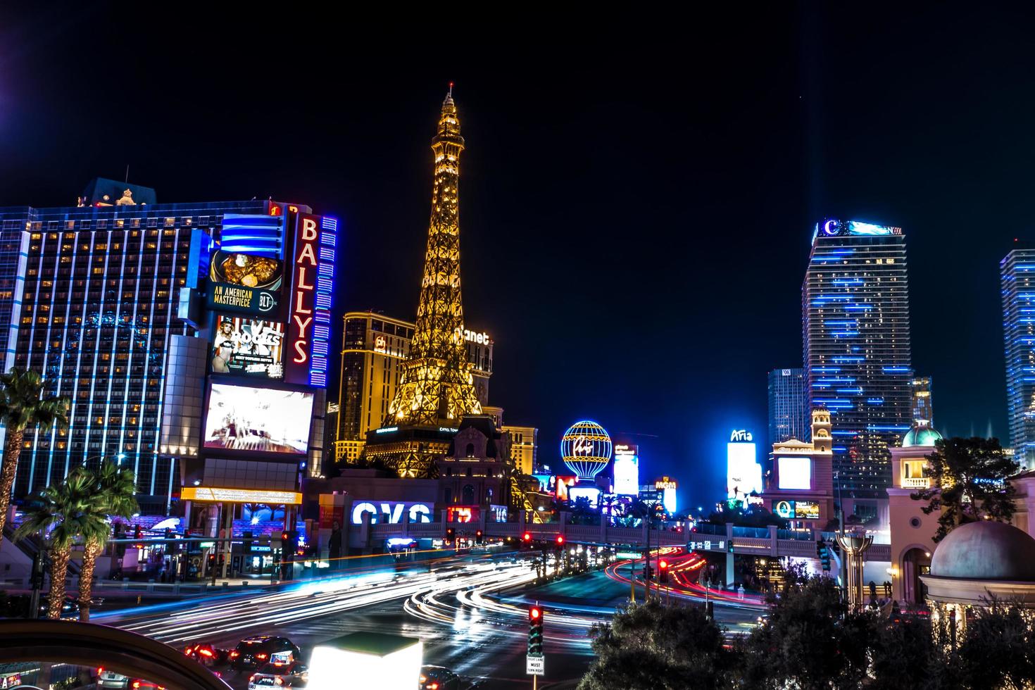 las vegas, nv, 2021 - las vegas di notte foto