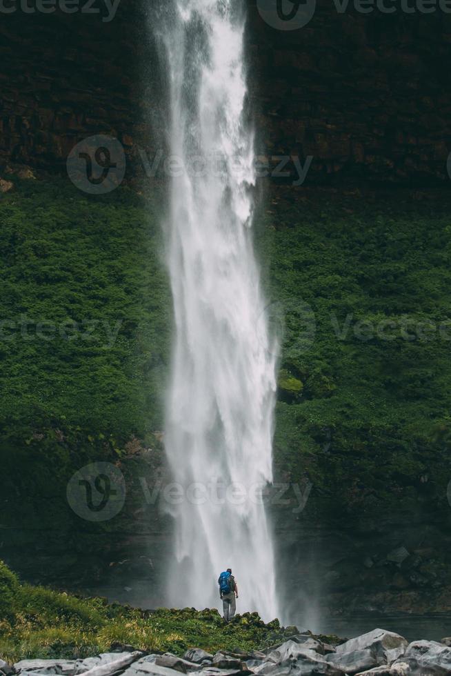 grande escursione alla cascata foto