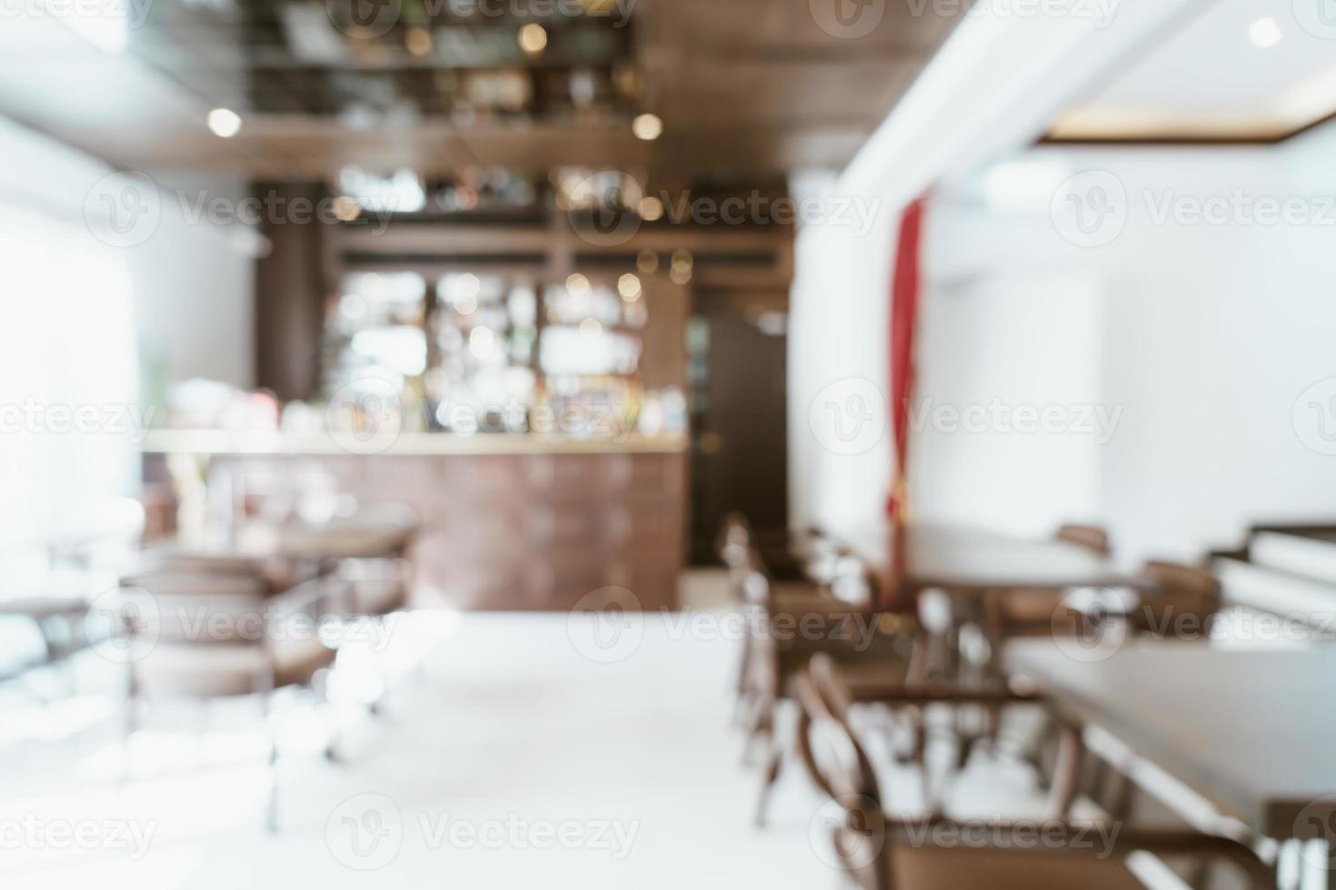 ristorante sfocatura astratta per lo sfondo foto