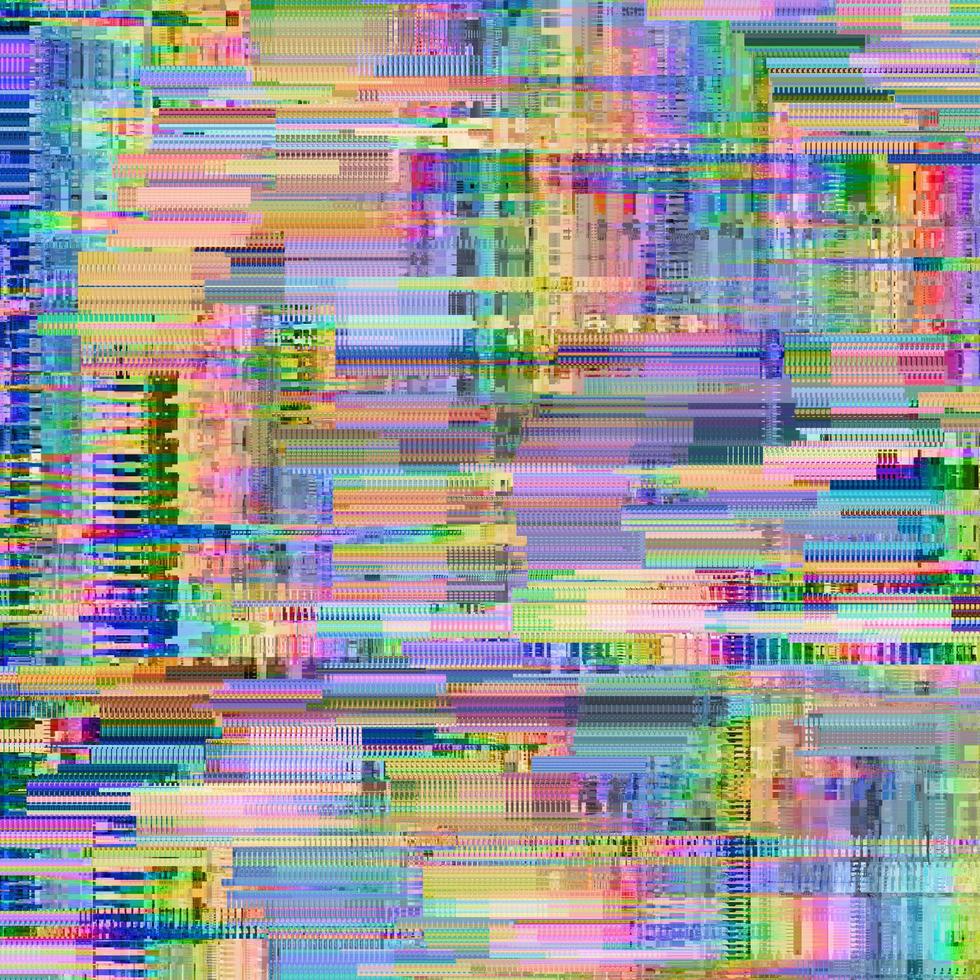 errore di glitch pixel astratto astratto bianco e grigio unico segnale strutturato foto