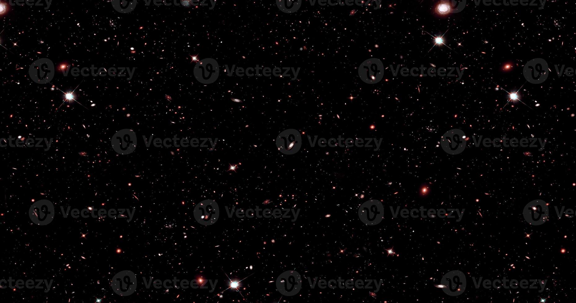 lo sfondo di galassie astratte con stelle e pianeti nel motivo della luce notturna dell'universo dello spazio del cielo nero foto