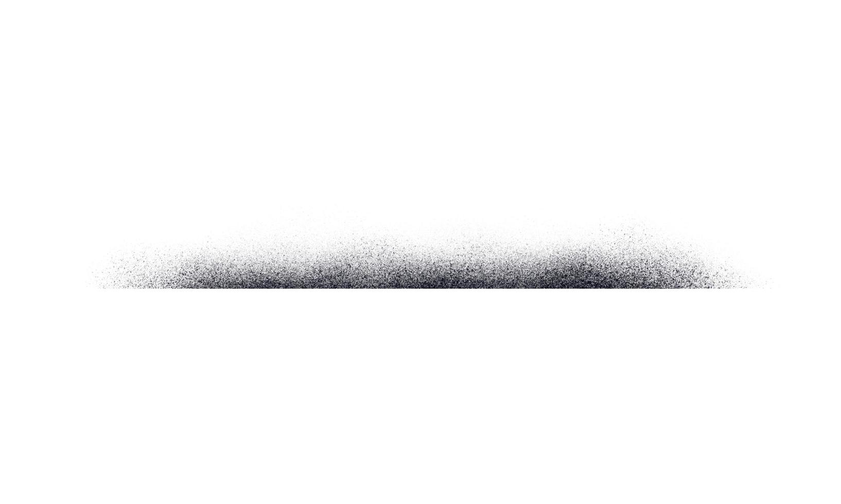l'inchiostro nero astratto spruzzato su uno sfondo bianco. la collezione di pennelli grunge per il design di strada creativo. foto