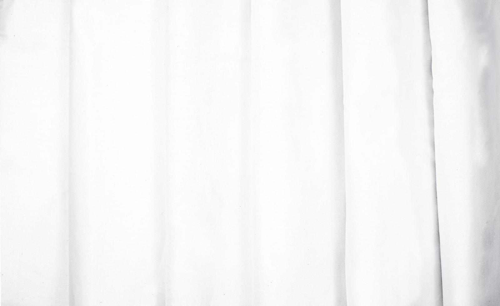 struttura del tessuto bianco piegata correttamente. concetto di tenda bianca sgualcita ordinata. mockup di texture tessili per l'anteprima del design creativo. foto