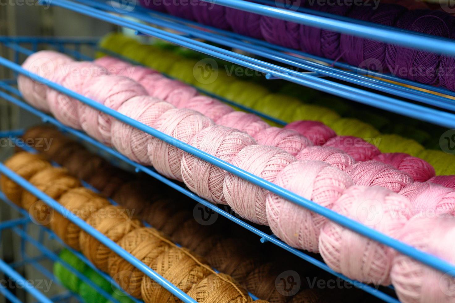 filato di lana di cotone filato foto