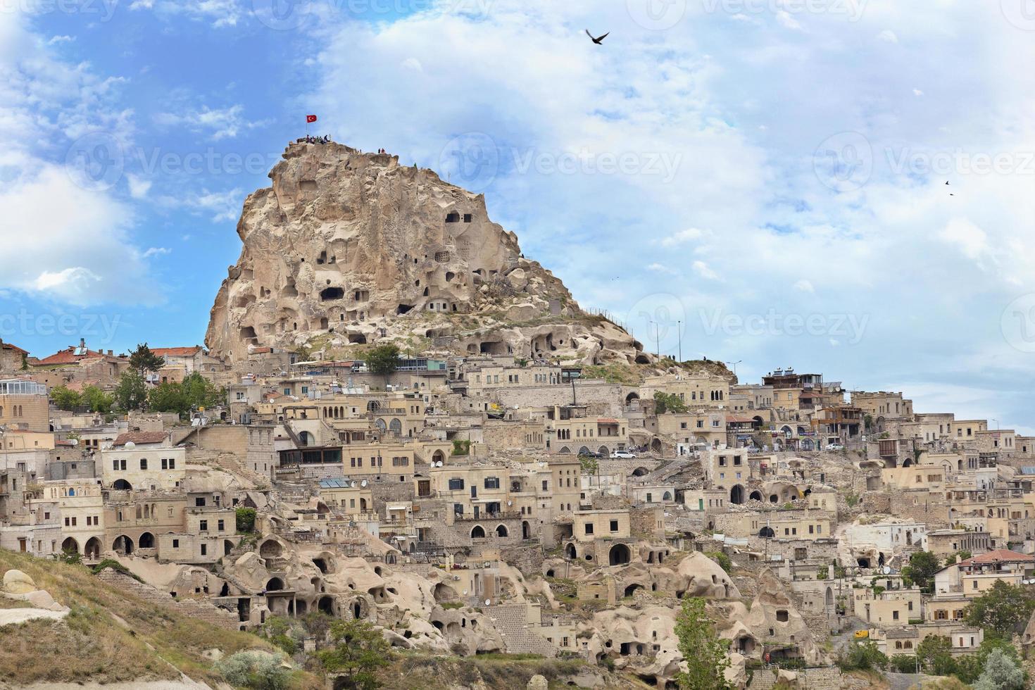 grotta uchhisar. cappadocia, tacchino centrale. foto