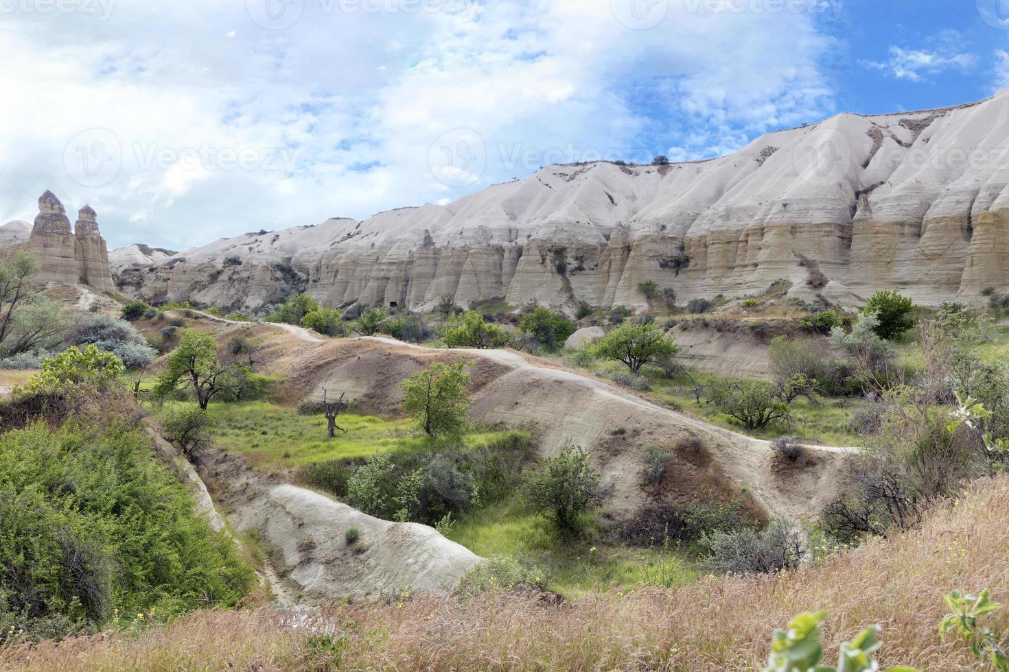 miele di montagna e valli rosse in cappadocia foto