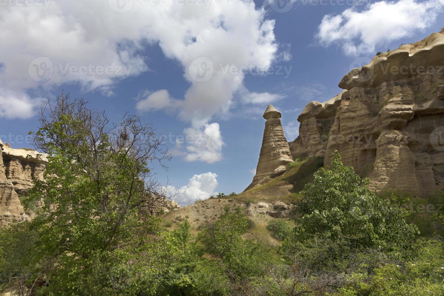 miele di montagna e valli rosse in cappadocia foto