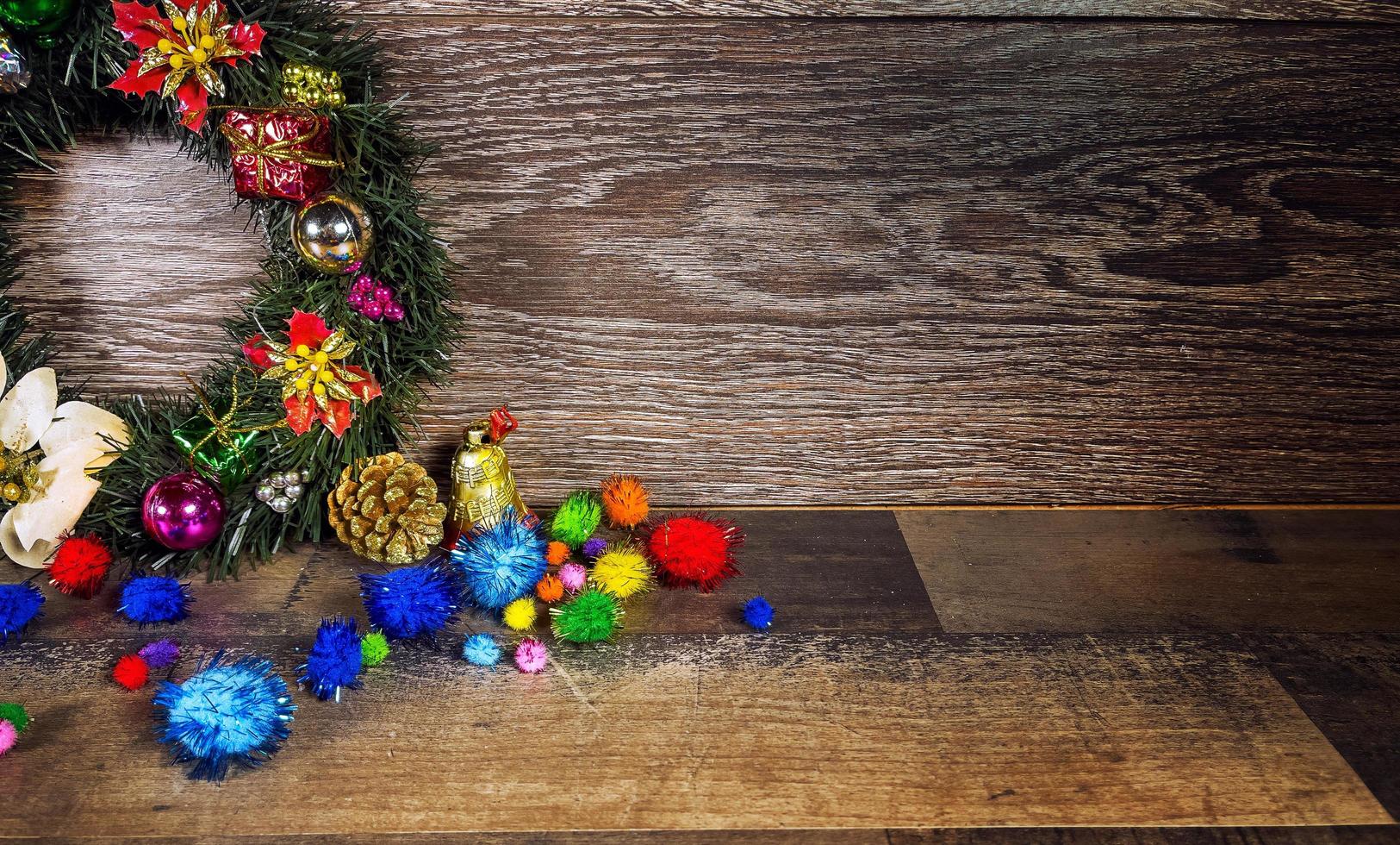 decorazione di natale capodanno foto