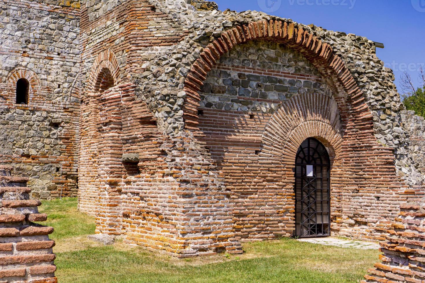 felix romuliana, resti del palazzo dell'imperatore romano galerius vicino a zajecar, serbia foto