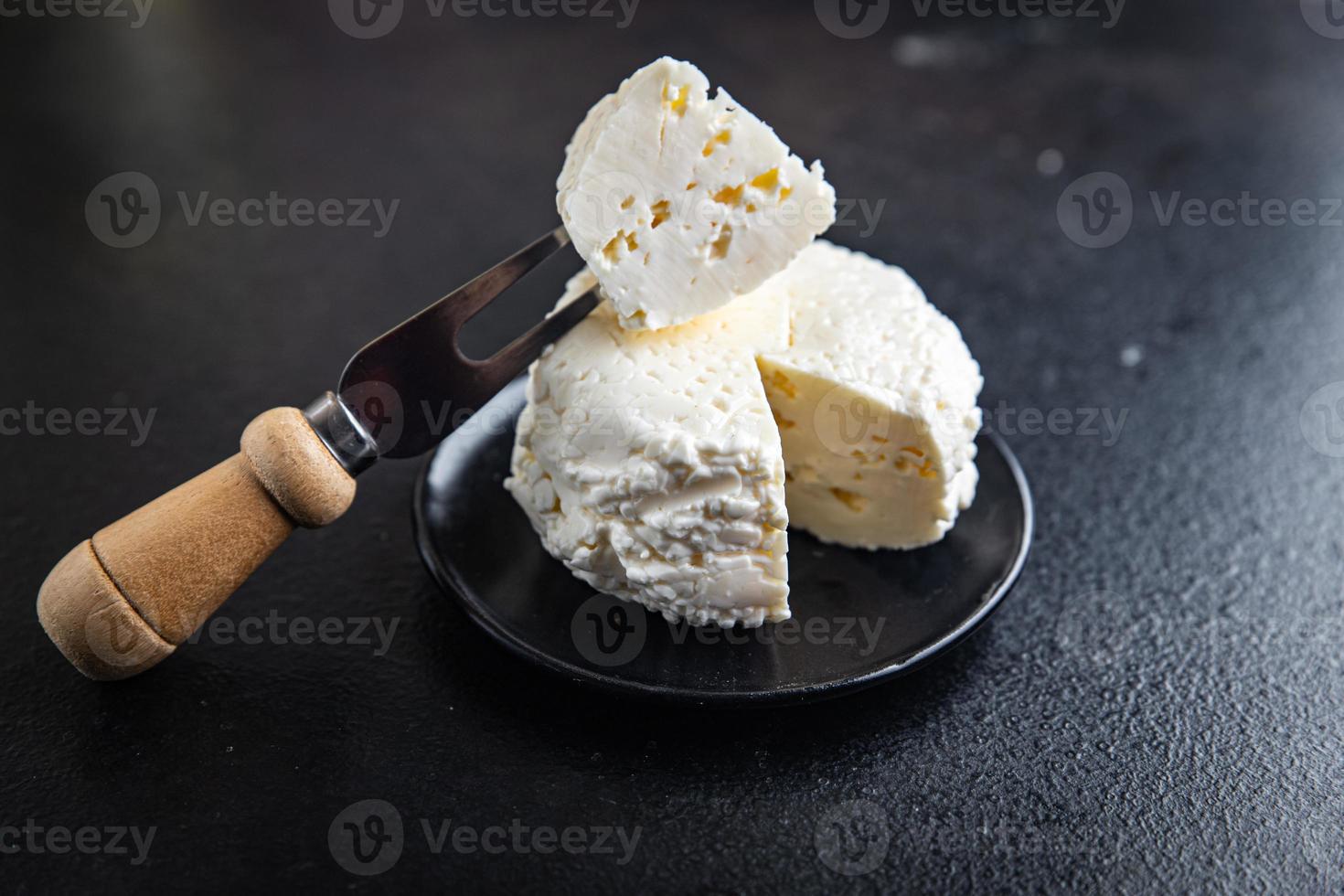 ricotta romana formaggio a pasta molle latte di vacca o capra pasto sano foto