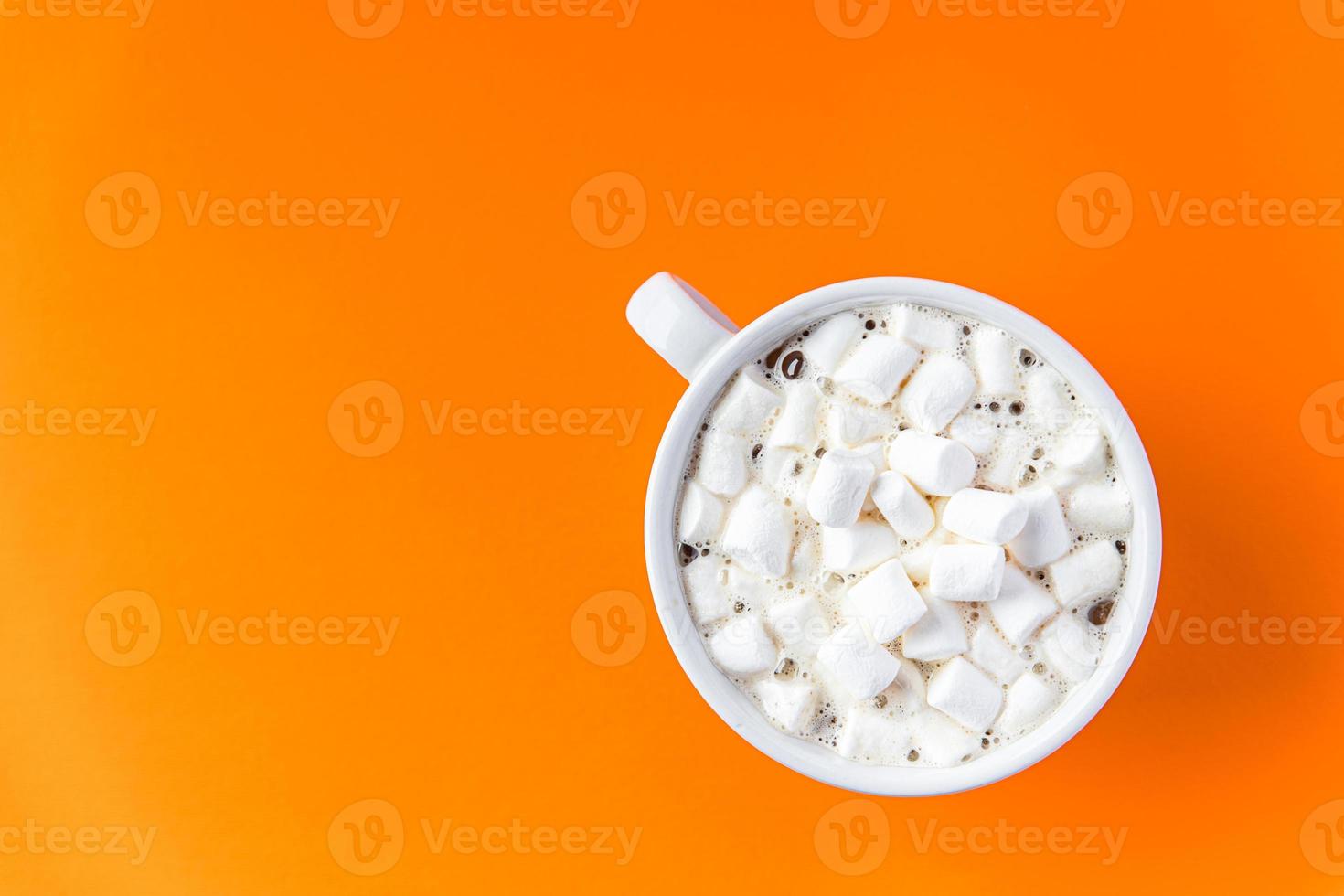 marshmallow cioccolata calda cacao bevanda dolce caffè foto