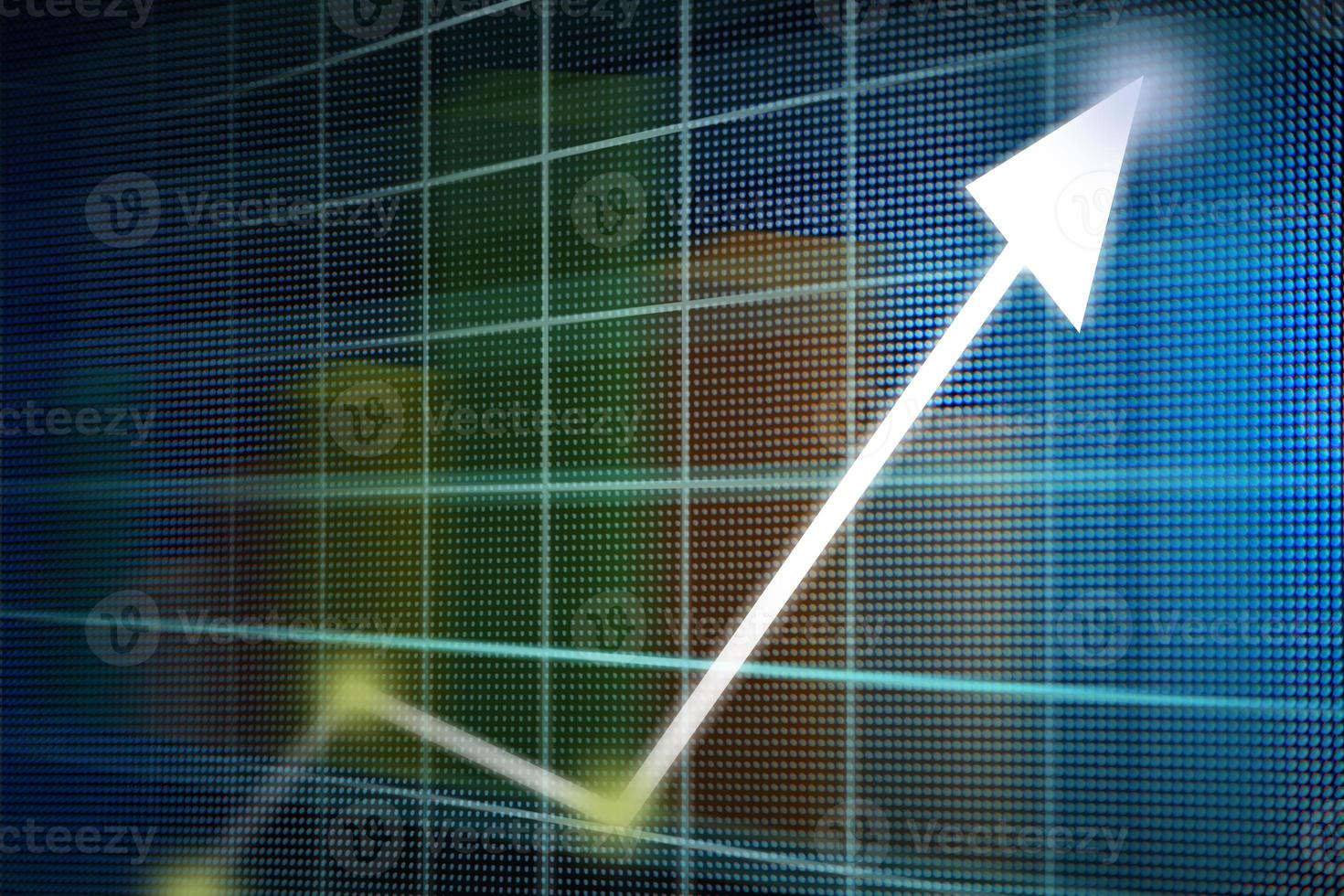 grafici finanziari e commerciali foto