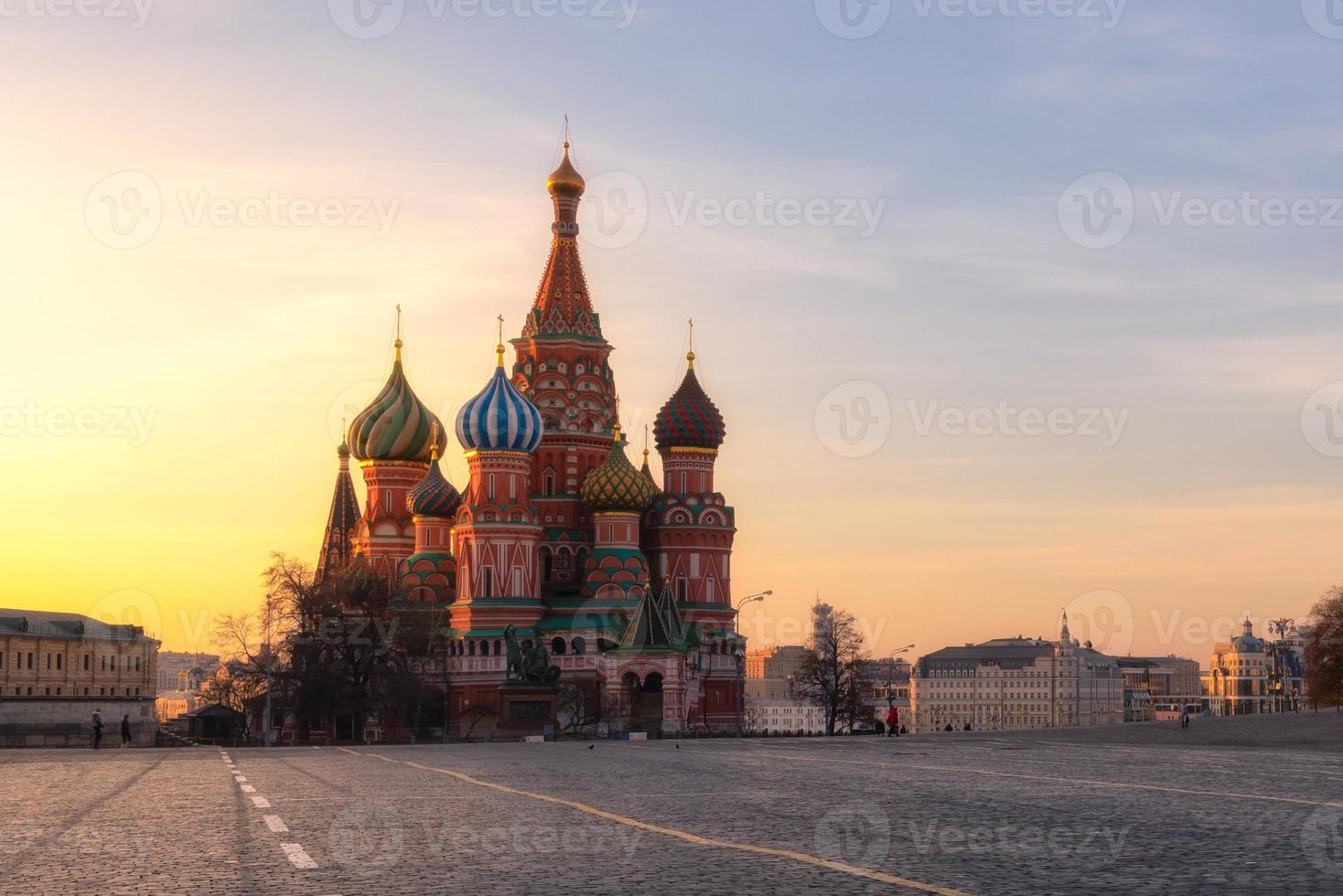 Cattedrale di San Basilio in Piazza Rossa a Mosca, Russia.l'edificio, ora un museo. foto