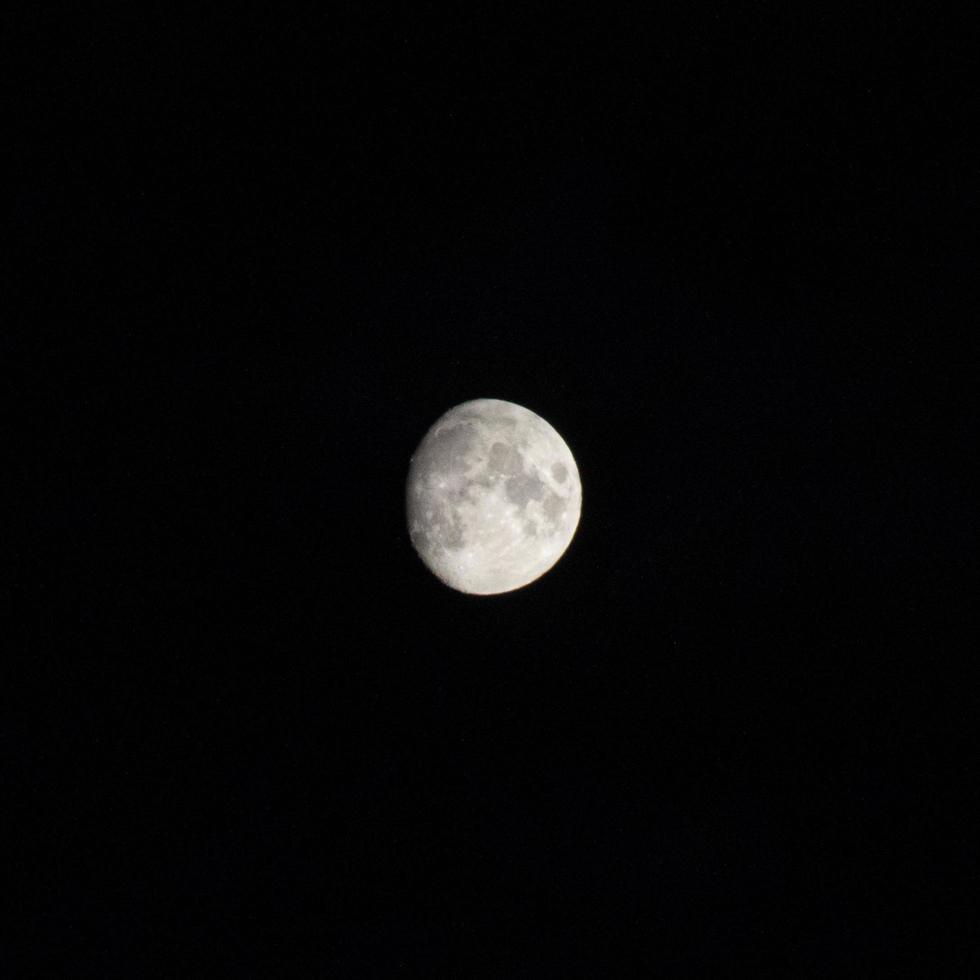 luna di notte foto