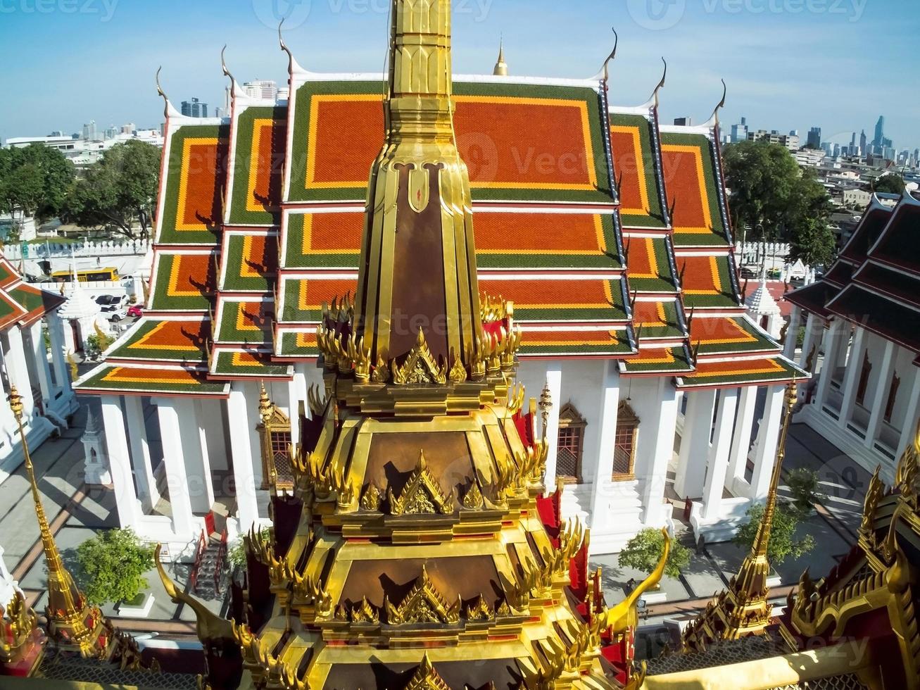 loha prasat wat ratchanatda tempio a bangkok thailandia. foto