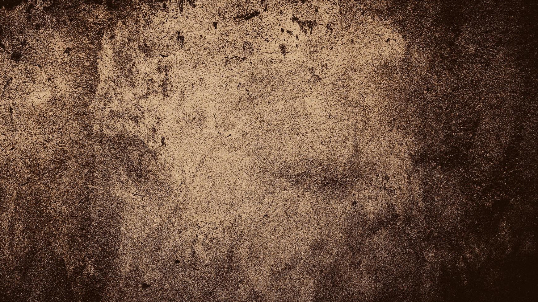 marrone vintage grungy texture di sfondo del muro di cemento, sfondo astratto. foto