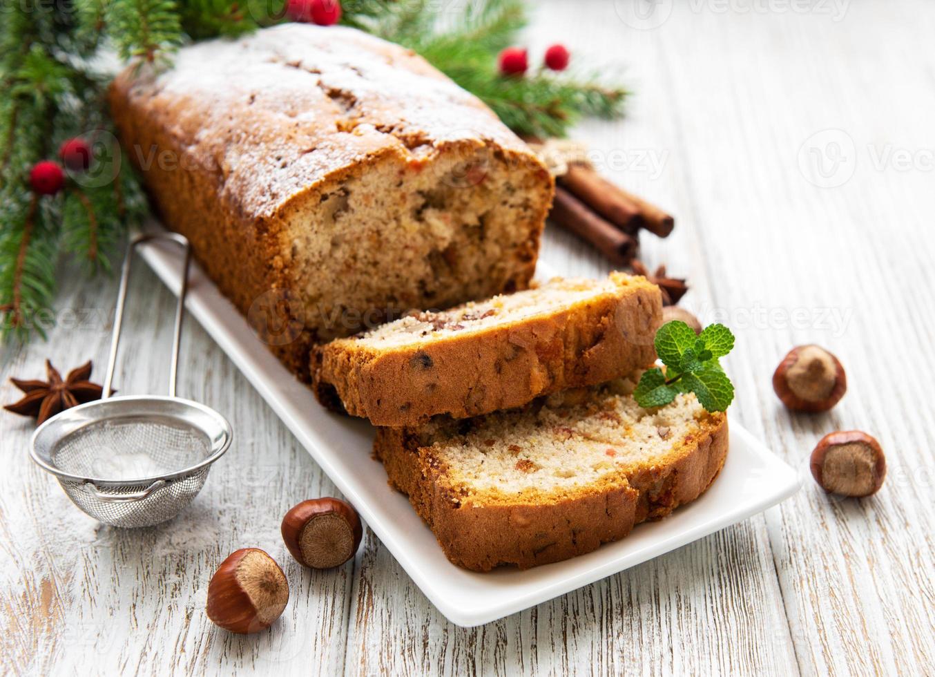 stollen per le vacanze di natale foto