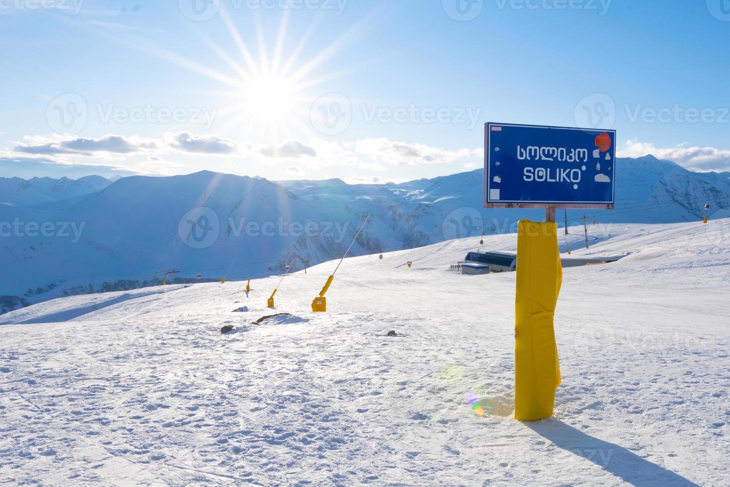 Gudauri sci montagne foto