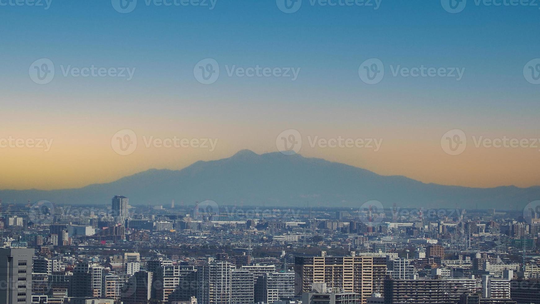 distretto di ikebukuro. vista aerea della città di ikebukuro tokyo giappone. foto