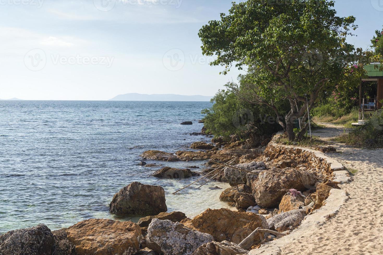 il mare e la spiaggia. foto