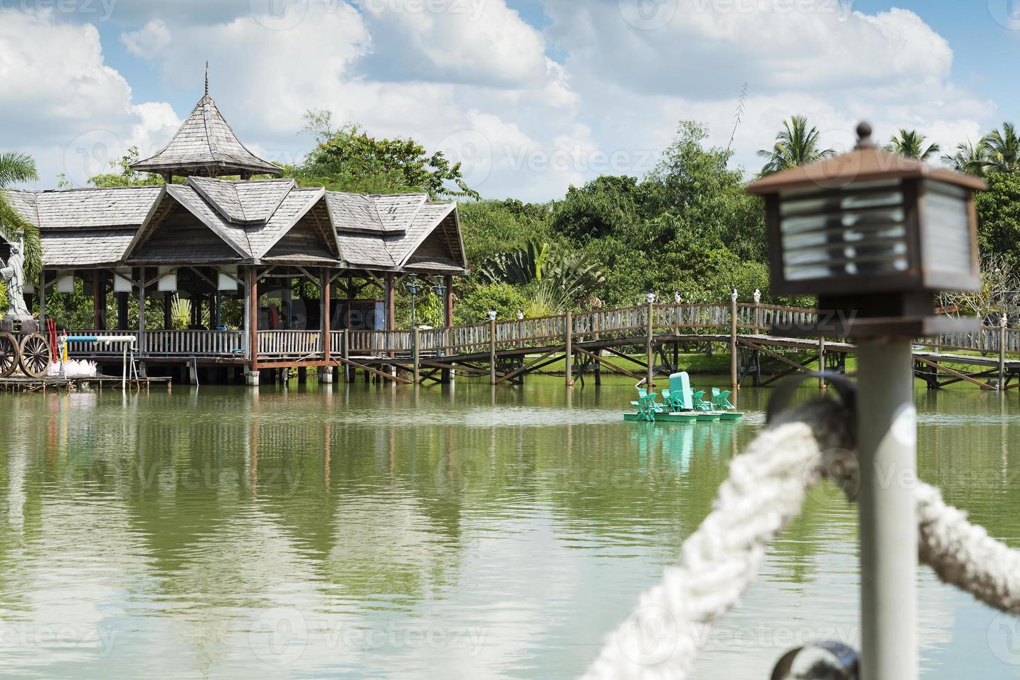 casa sull'acqua. foto