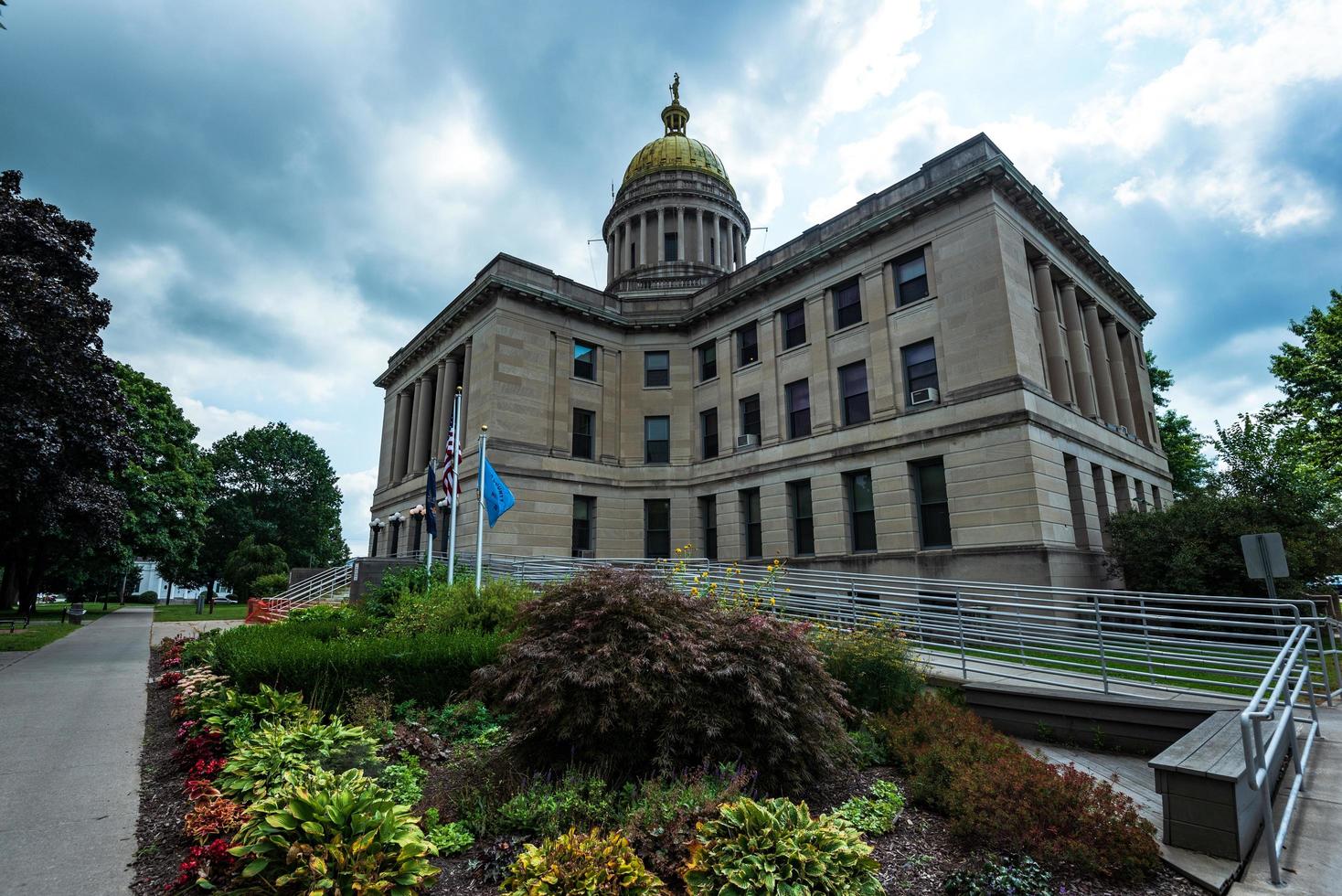 Cortland, NY Courthouse Park foto