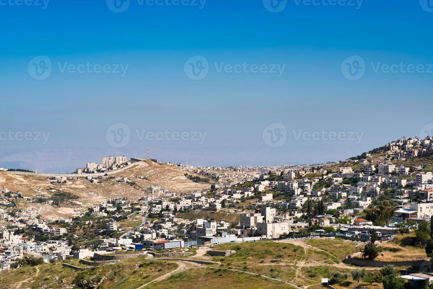 colline abitate intorno a Gerusalemme foto