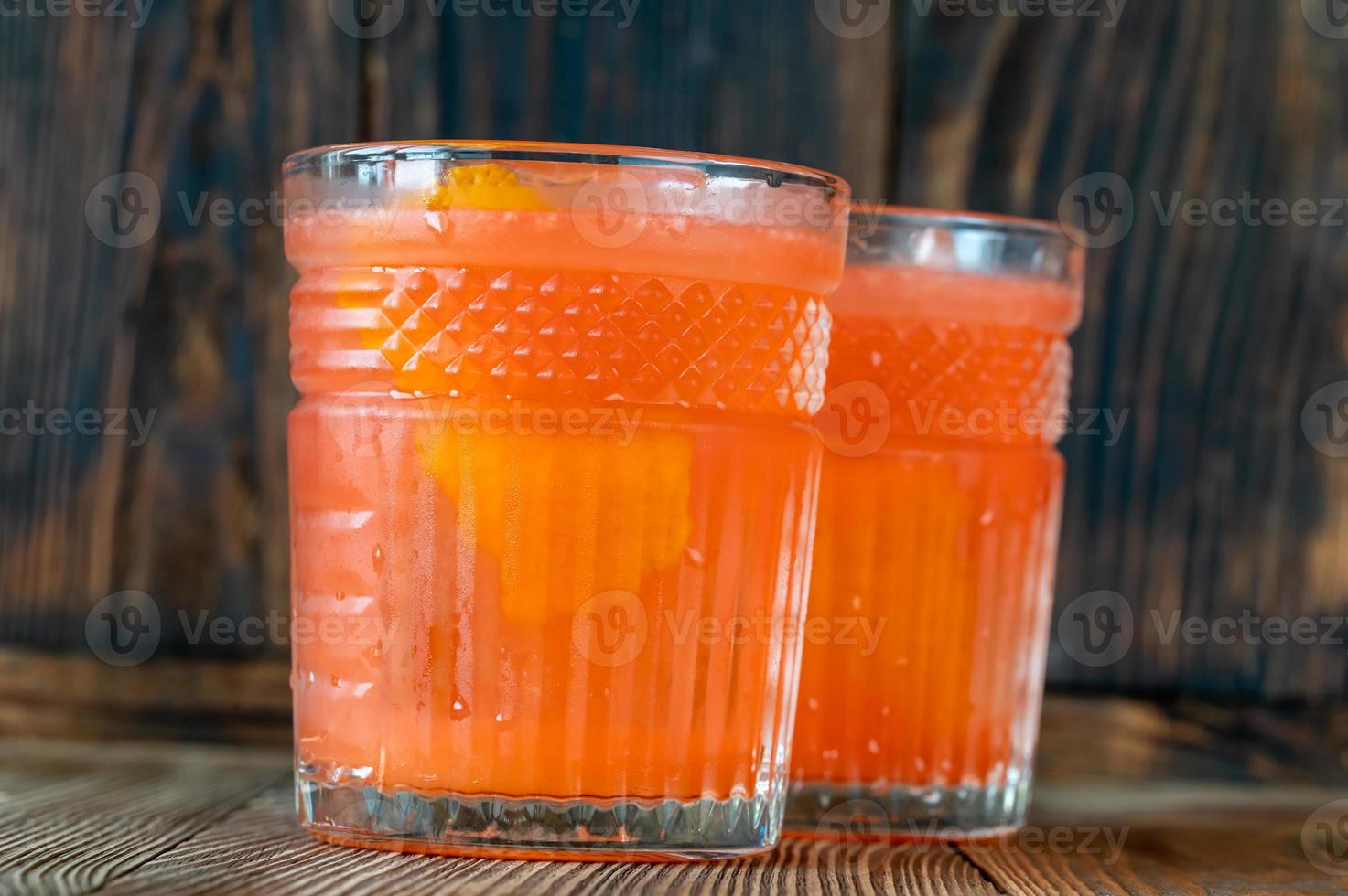 cocktail di fiori d'arancio foto