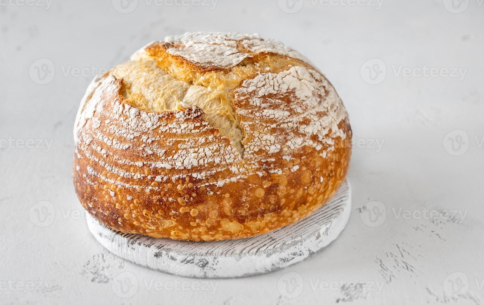 pane a lievitazione naturale da vicino foto