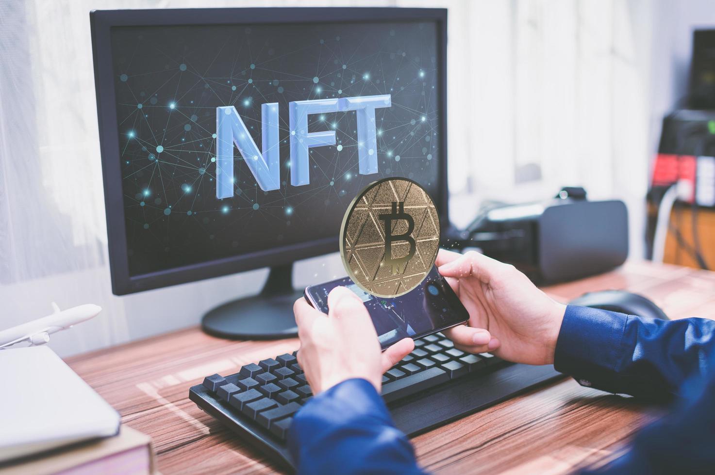 token non fungibile forex trading metaverso di criptovaluta foto