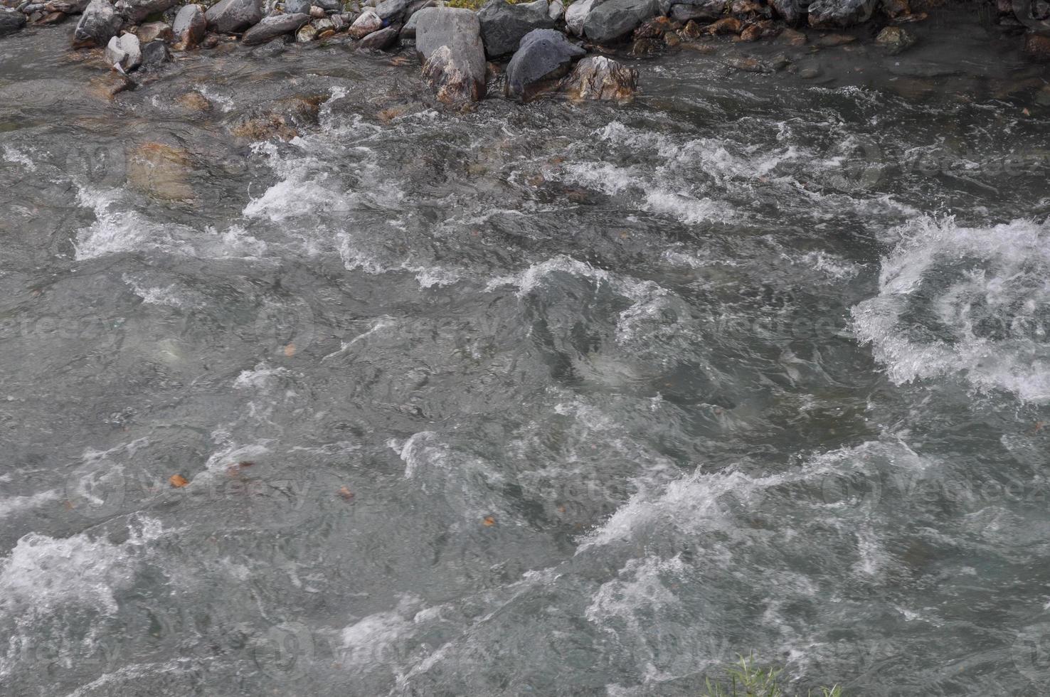 sfondo dell'acqua del fiume foto