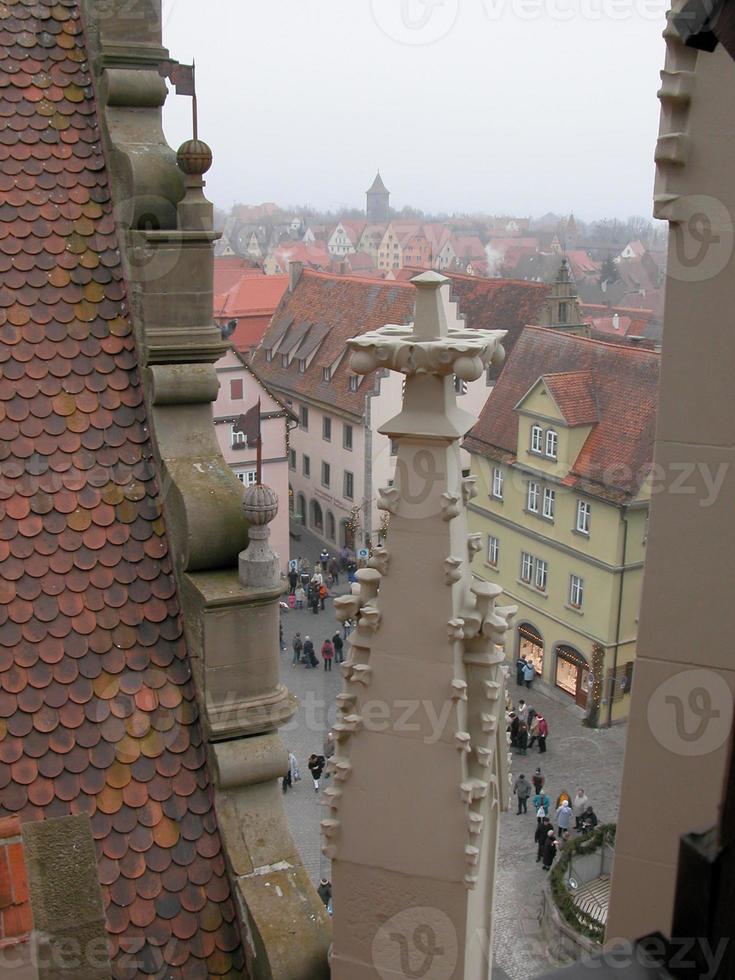 rothenburg in germania foto