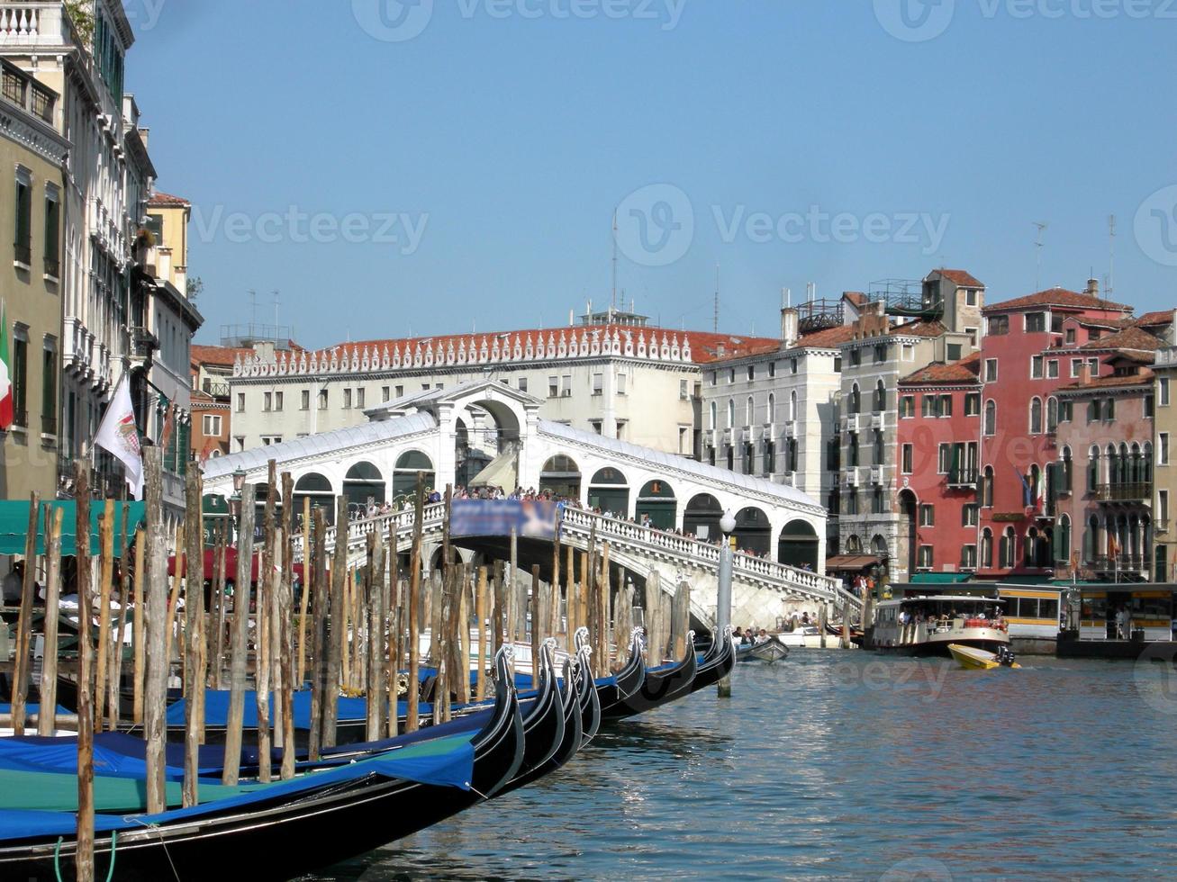 canal grande a venezia foto