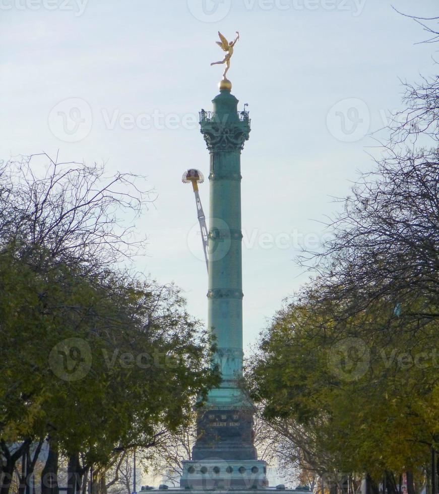 place de la bastille parigi foto